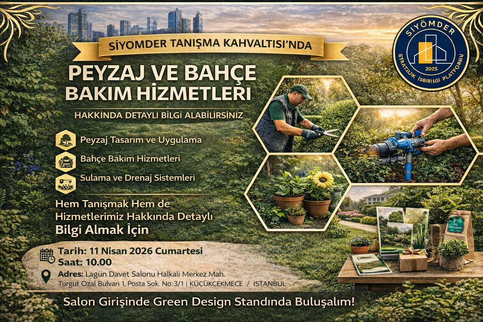 Green Design, SİYOMDER Tanışma Kahvaltısı’nda Sektörle Buluşuyor